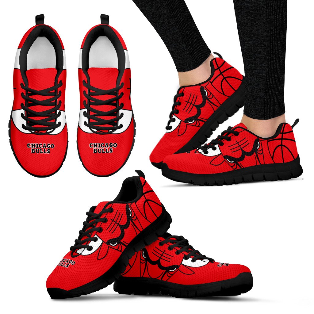 NBA Chicago Bulls Running Shoes V2 - Sportswear For Fans