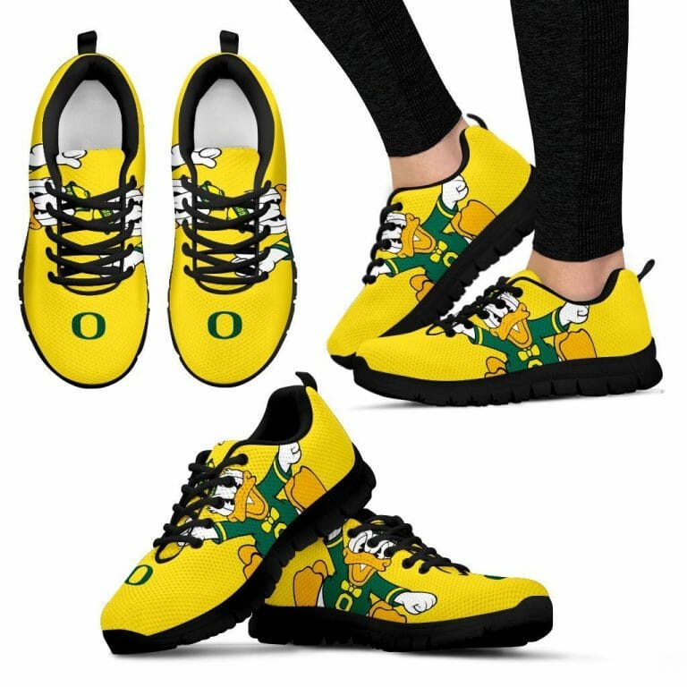 NCAA Oregon Ducks Running Shoes - Sportswear For Fans