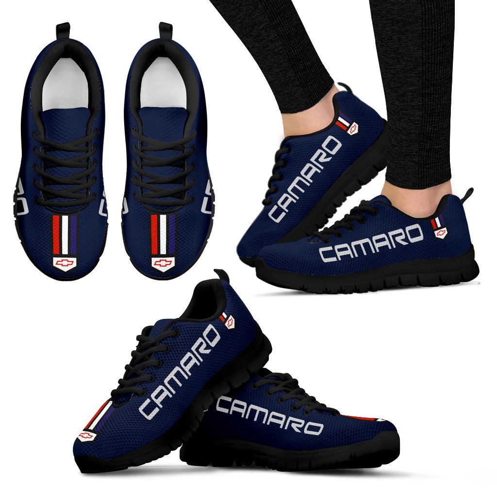 Chevrolet Camaro Running Shoes Riverside Blue Metallic - Sportswear For
