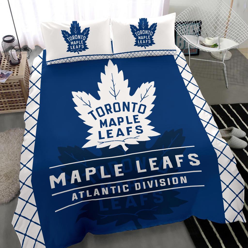 NHL Toronto Maple Leafs Bedding Set Sportswear For Fans
