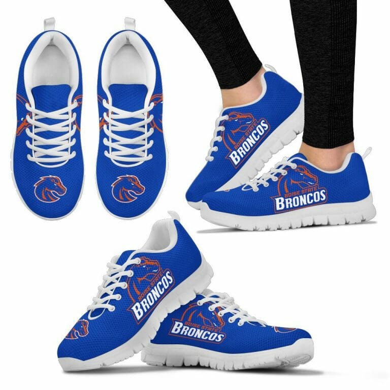 NCAA Boise State Broncos Running Shoes Sportswear For Fans NCAA Boise State Broncos Running Shoes Sportswear For Fans