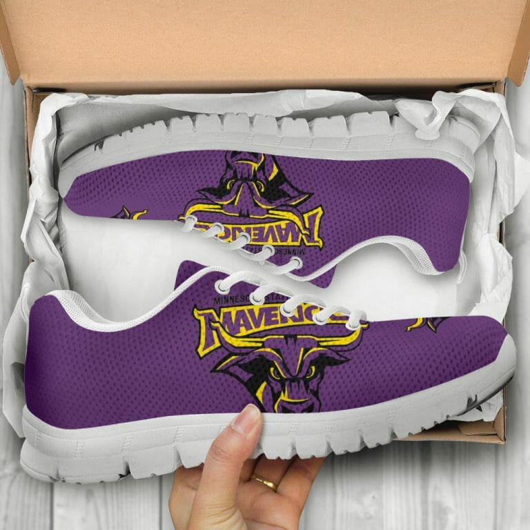 NCAA Minnesota State Mavericks Running Shoes Sportswear For Fans