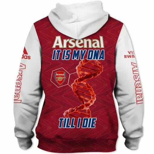 Premier League Arsenal 3D Hoodie V1 - Sportswear For Fans